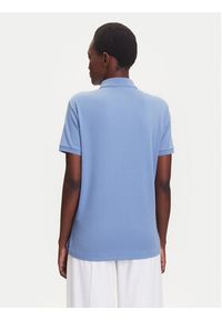 Polo Ralph Lauren Polo 710704319169 Niebieski Custom Slim Fit. Typ kołnierza: polo. Kolor: niebieski. Materiał: bawełna
