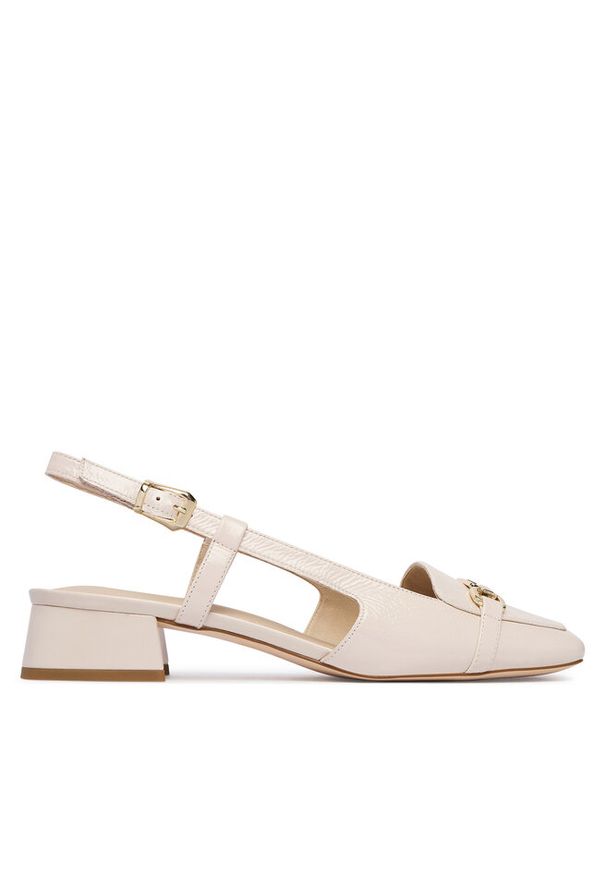 Czółenka Caprice. Kolor: kremowy