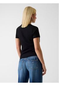 Guess T-Shirt W6GI08 K3023 Czarny Regular Fit. Kolor: czarny. Materiał: bawełna #3