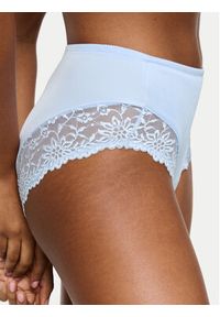 Triumph Figi klasyczne z wysokim stanem Ladyform Soft Maxi 10210671 Błękitny. Stan: podwyższony. Kolor: niebieski. Materiał: syntetyk #3