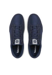 Timberland Sneakersy Davis Square F/Lo X Snkr Basic TB0A2763019 Granatowy. Kolor: niebieski. Materiał: nubuk, skóra #4