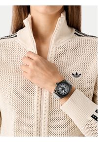 Adidas - adidas Zegarek Discoverer One AOSY25023 Czarny. Kolor: czarny