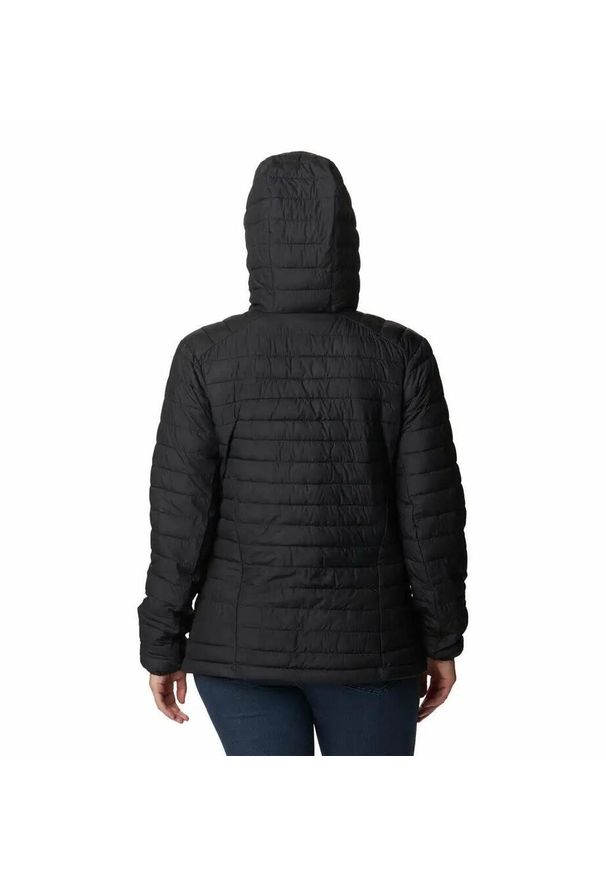 columbia - Kurtka Puchowa Damska Columbia Silver Falls Hooded Jacket. Kolor: czarny. Materiał: puch. Sport: turystyka piesza