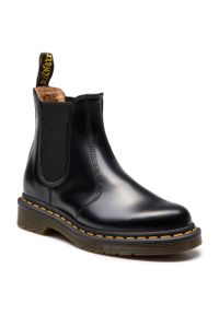 Sztyblety Dr. Martens 2976 Ys 22227001 Black. Kolor: czarny. Materiał: skóra