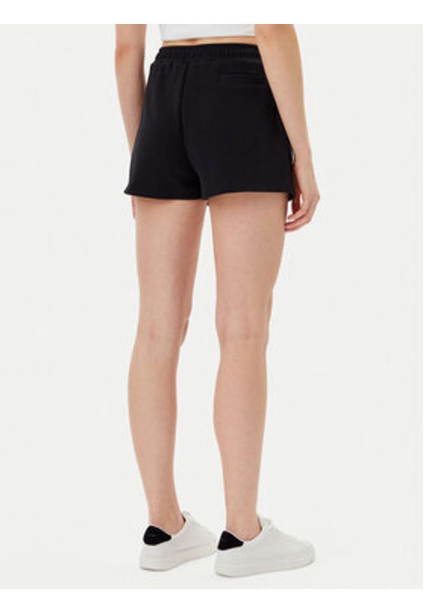 Guess Szorty sportowe V5GD19 KC3D2 Czarny Relaxed Fit. Kolor: czarny. Materiał: syntetyk