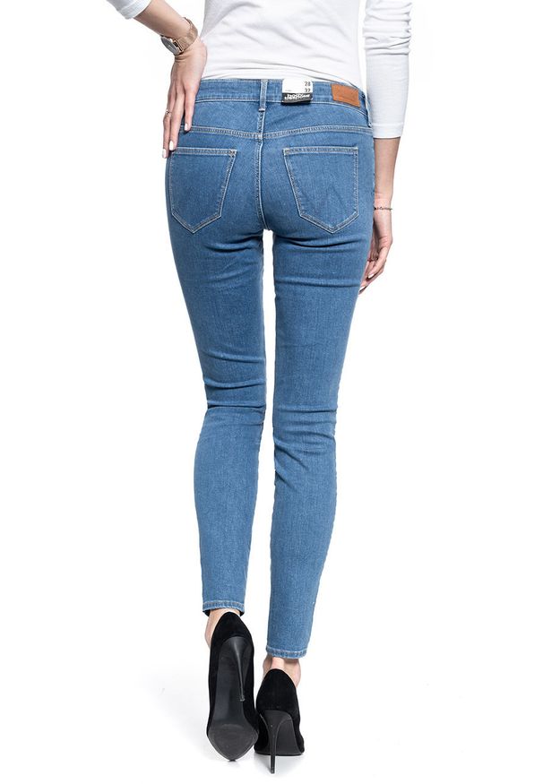 Wrangler - SPODNIE DMASKIE WRANGLER SKINNY LIGHT MY FIRE W28KJM78G 112128284
