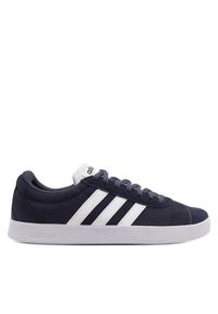 Adidas - adidas Sneakersy VL COURT 2.0 H06113 Granatowy. Kolor: niebieski. Materiał: skóra