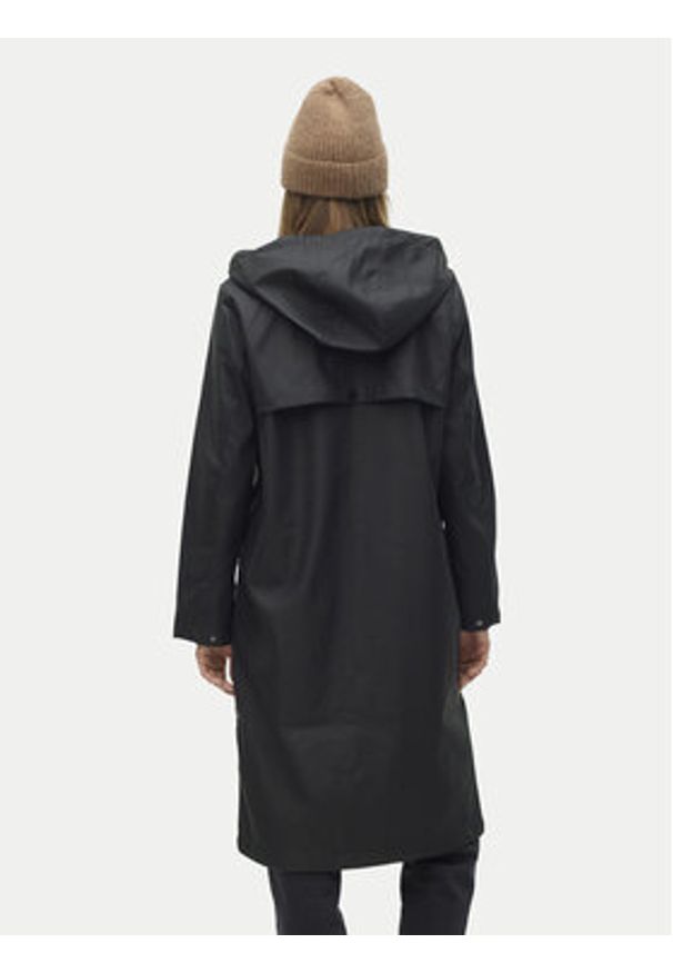 Vero Moda Kurtka przeciwdeszczowa Malou 10320607 Czarny Regular Fit. Kolor: czarny. Materiał: syntetyk