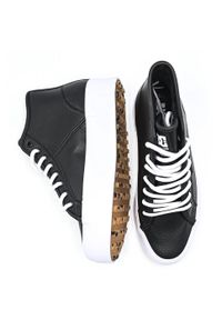 Buty damskie DC Shoes Manual Hi Wnt. Kolor: czarny. Materiał: skóra, materiał. Sport: turystyka piesza #2