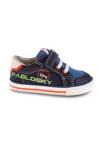 Pablosky - Kapcie PABLOSKY 980220P Niebieski. Kolor: niebieski. Materiał: syntetyk, tkanina. Sport: turystyka piesza
