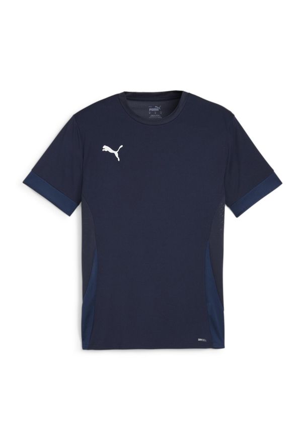 Koszulka Puma TeamGoal. Kolor: niebieski, wielokolorowy, biały. Sport: piłka nożna