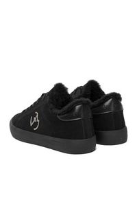 Eva Minge Sneakersy EO-ELLA-WSDR13670 Czarny. Kolor: czarny. Materiał: syntetyk, materiał
