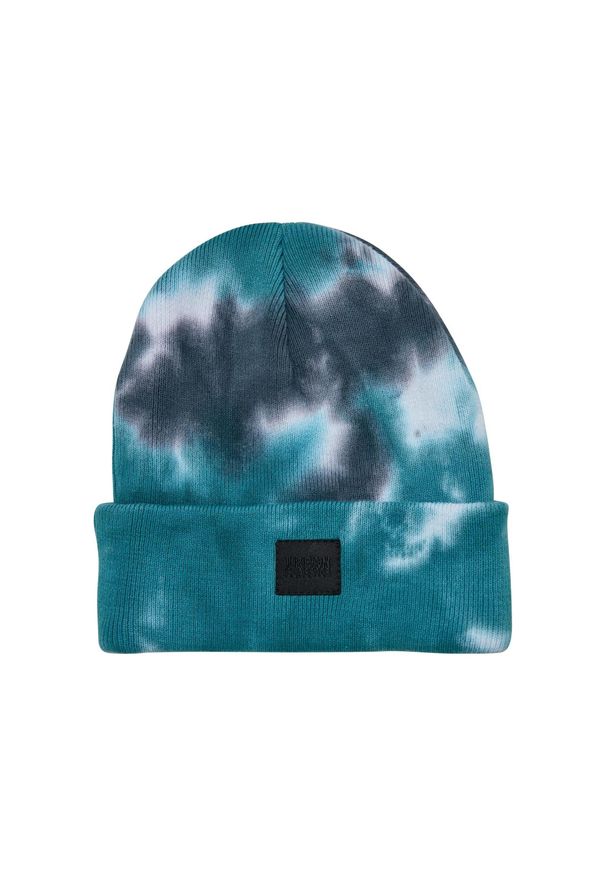 Urban Classics - Czapka Dziecięca Tie Dye Beanie. Kolor: wielokolorowy, niebieski, szary