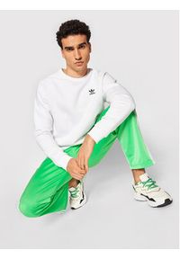 Adidas - adidas Bluza adicolor Essentials Trefoil H34644 Biały Regular Fit. Kolor: biały. Materiał: bawełna #3