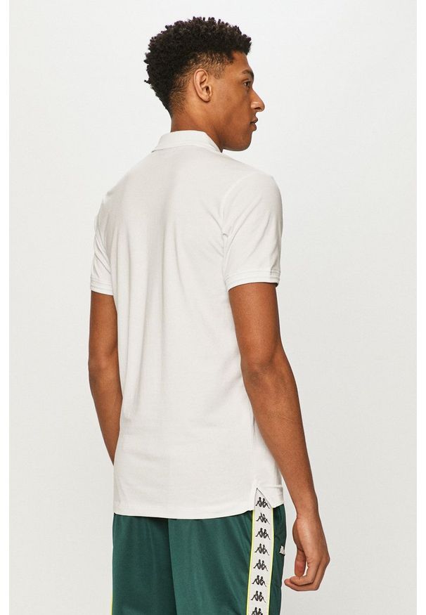 Premium by Jack&Jones - Polo. Okazja: na co dzień. Typ kołnierza: polo. Kolor: biały. Materiał: dzianina. Długość: krótkie. Wzór: gładki. Styl: casual