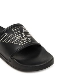 Emporio Armani Klapki EX000042 AF22189 MZ680 Czarny. Kolor: czarny. Materiał: syntetyk #6