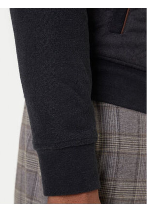 Bugatti Bluza 8700-85056D Szary Regular Fit. Kolor: szary. Materiał: bawełna