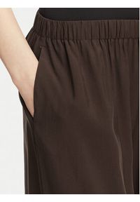 only - ONLY Spodnie materiałowe Scarly 15380514 Brązowy Relaxed Fit. Kolor: brązowy. Materiał: materiał #4