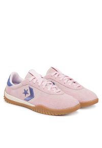 Converse Sneakersy Run Star Trainer Stitched Suede A16076C Różowy. Kolor: różowy. Materiał: skóra, zamsz. Sport: bieganie #4