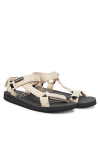 Jack Wolfskin Sandały Taiga A65623 Beżowy. Kolor: beżowy. Materiał: materiał #5