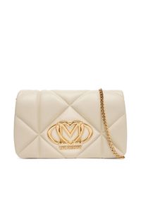 Love Moschino - Torebka LOVE MOSCHINO. Kolor: beżowy