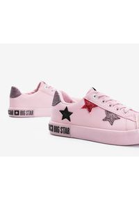 Big-Star - Big Star sneakersy niskie dziecięce Light różowe. Kolor: różowy. Wzór: aplikacja, kolorowy. Styl: elegancki #2