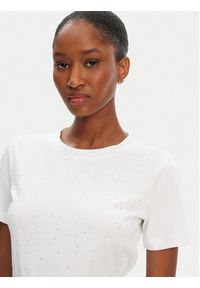 Guess T-Shirt 5RGI02 6298A Biały Regular Fit. Kolor: biały. Materiał: bawełna #4