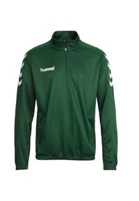 Bluza sportowa dla dorosłych Hummel Core 1/2 Zip Sweat. Kolor: biały, wielokolorowy, zielony