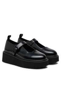 Love Moschino - LOVE MOSCHINO Loafersy JA10456I0LJD0000 Czarny. Kolor: czarny. Materiał: skóra #6