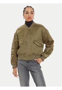 Levi's® Kurtka bomber Andy A7262-0005 Brązowy Regular Fit. Kolor: brązowy. Materiał: syntetyk