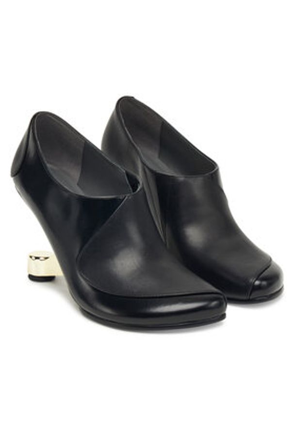 United Nude Półbuty Eamz Dana 1094056216 Czarny. Kolor: czarny. Materiał: skóra