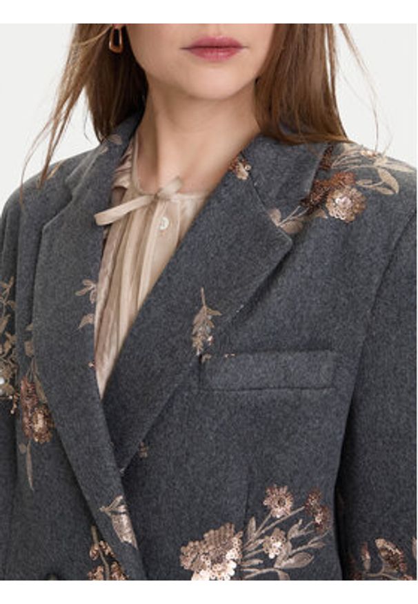 ViCOLO Marynarka TF0108 Szary. Kolor: szary. Materiał: syntetyk