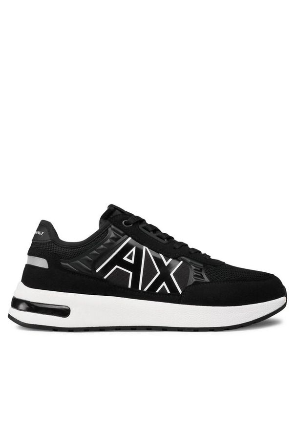 Sneakersy Armani Exchange. Kolor: czarny