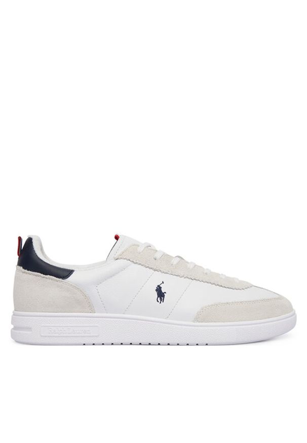 Polo Ralph Lauren Sneakersy 809P01619001 Biały. Kolor: biały. Materiał: skóra