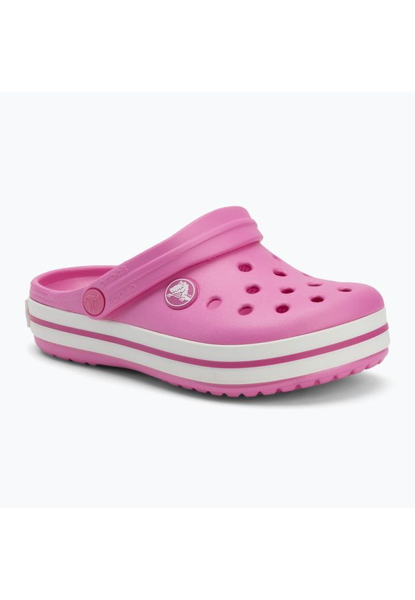 Klapki dziecięce Crocs Crocband Clog Kids. Kolor: różowy