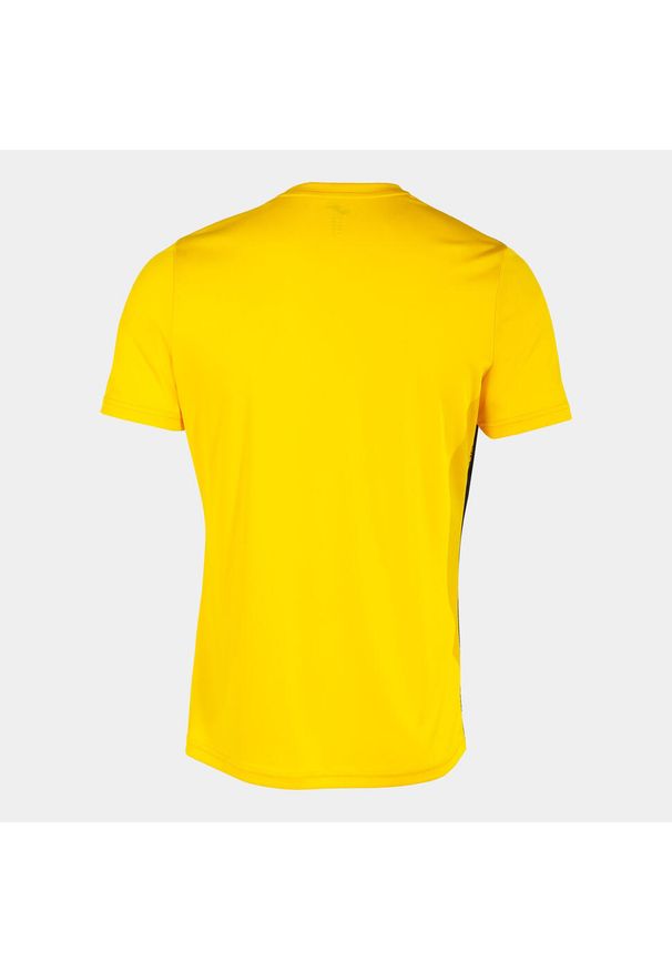 Koszulka Sportowa Joma Inter III Żółto-Czarna 3XL - Oddychająca i Trwała. Kolor: czarny, żółty, wielokolorowy. Materiał: poliester. Sport: piłka nożna