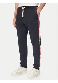 Aeronautica Militare Dres 261TF0107UF00677 Granatowy Regular Fit. Kolor: niebieski. Materiał: bawełna #3