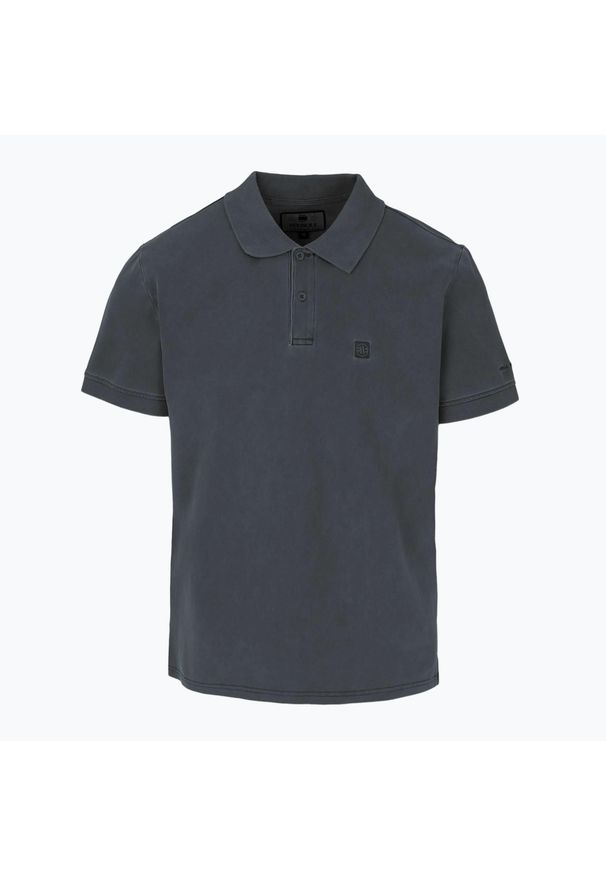 PITBULL - Koszulka polo męska Pitbull Washed Polo. Typ kołnierza: polo. Kolor: szary
