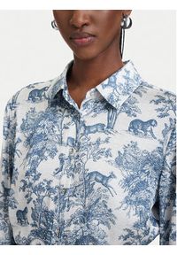 Fracomina Koszula FS26ST6020W435K5 Niebieski jasny Regular Fit. Kolor: niebieski. Materiał: syntetyk #4