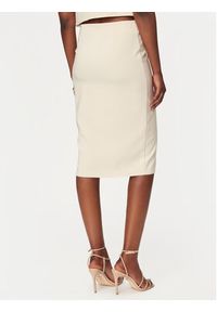 Rinascimento Spódnica ołówkowa CFC0127985003 Beżowy Slim Fit. Kolor: beżowy. Materiał: syntetyk #3