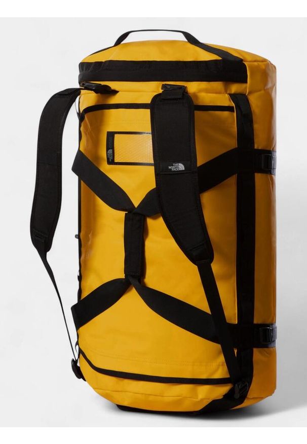 Torba sportowa The North Face Base Camp Duffel. Kolor: żółty, wielokolorowy, czarny. Materiał: materiał