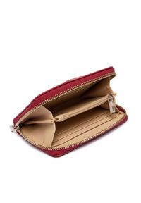Guess Duży Portfel Damski Laurel II Slg SWZG74 59140 Czerwony. Kolor: czerwony. Materiał: skóra #3