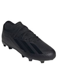 Adidas - Buty piłkarskie adidas X Crazyfast.3 Fg Jr ID9355 czarne. Zapięcie: sznurówki. Kolor: czarny. Materiał: syntetyk. Sport: piłka nożna #7