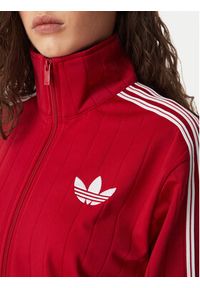 Adidas - adidas Bluza Pinstripe Firebrid Loose Tracktop KS9984 Czerwony Regular Fit. Kolor: czerwony. Materiał: syntetyk #7