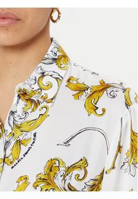 Versace Jeans Couture Koszula 78HAL222 Biały Relaxed Fit. Kolor: biały. Materiał: wiskoza #3