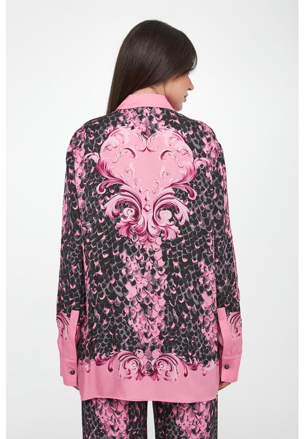 Versace Jeans Couture - Koszula damska z wzorem węża VERSACE JEANS COUTURE