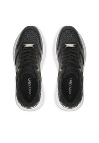 Calvin Klein Sneakersy Chunky Intern Wedge Lace Up- Mono HW0HW01439 Czarny. Kolor: czarny. Materiał: skóra #4
