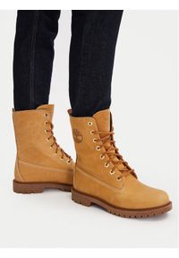 Timberland Trzewiki 8 Inch Lace Up TB0A43MXEN11 Brązowy. Kolor: brązowy. Materiał: skóra #1