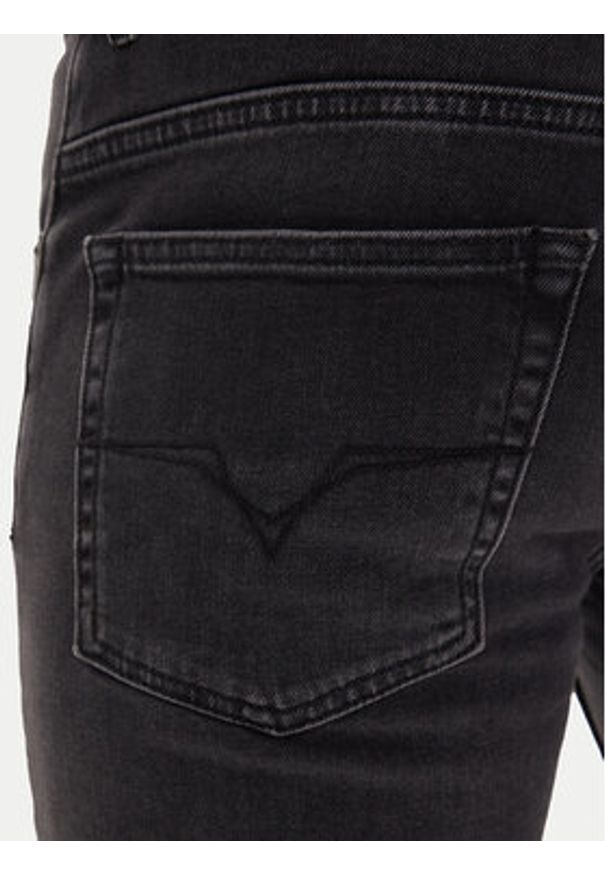 Versace Jeans Couture Jeansy 79GAB5D0 CDWRC Czarny Slim Fit. Kolor: czarny