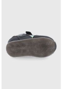 Reebok Classic Buty dziecięce G57521 kolor czarny. Nosek buta: okrągły. Zapięcie: sznurówki. Kolor: czarny. Materiał: guma. Model: Reebok Classic #5